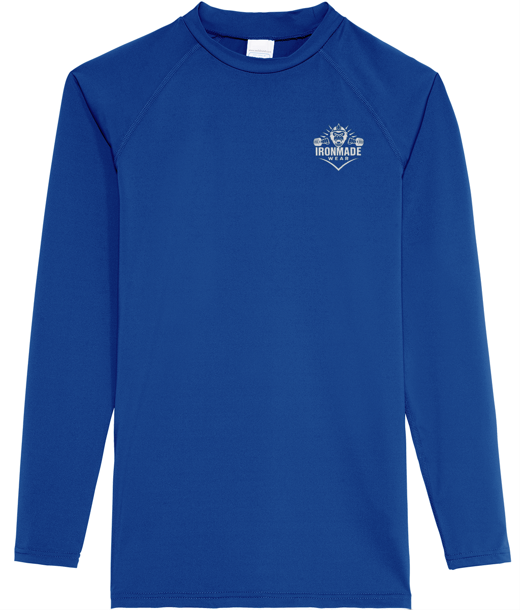 Men’s Baselayer in Royal Blue, regular fit training baselayer built for movement and performance