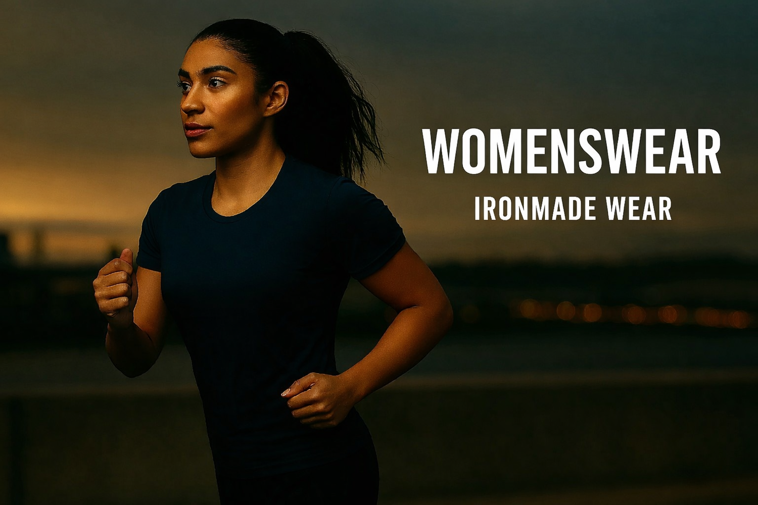 Ironmade Wear womenswear featuring performance and lifestyle activewear designed for movement and comfort