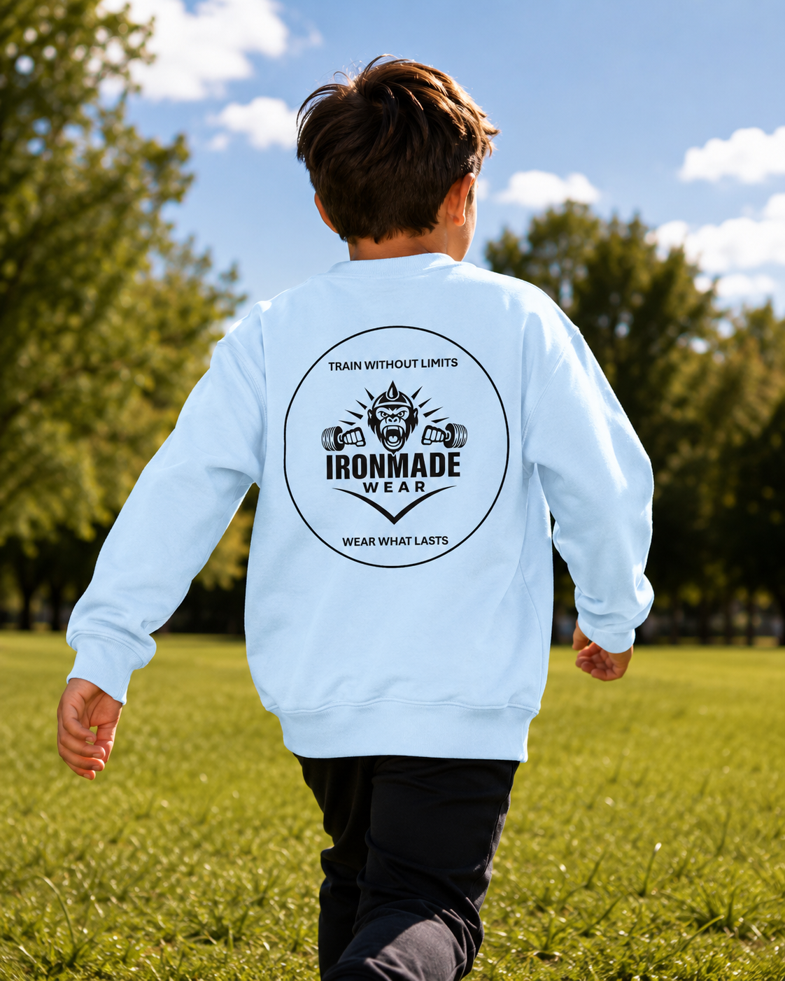 Kids Sweatshirt | Double Logo