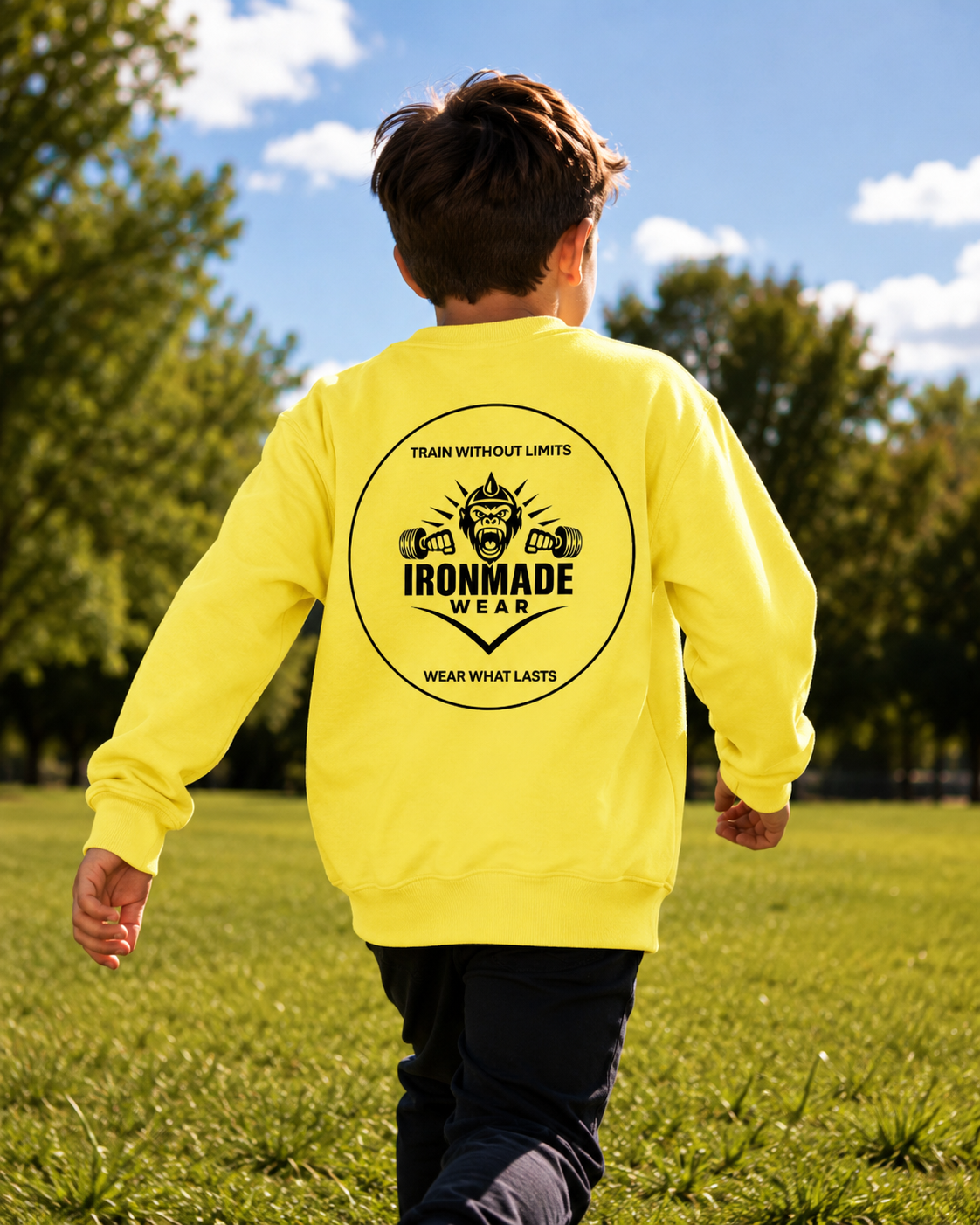 Kids Sweatshirt | Double Logo