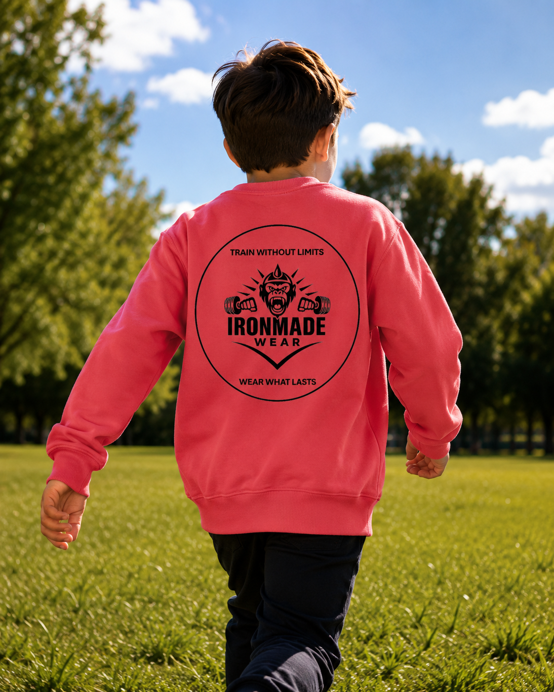 Kids Sweatshirt | Double Logo
