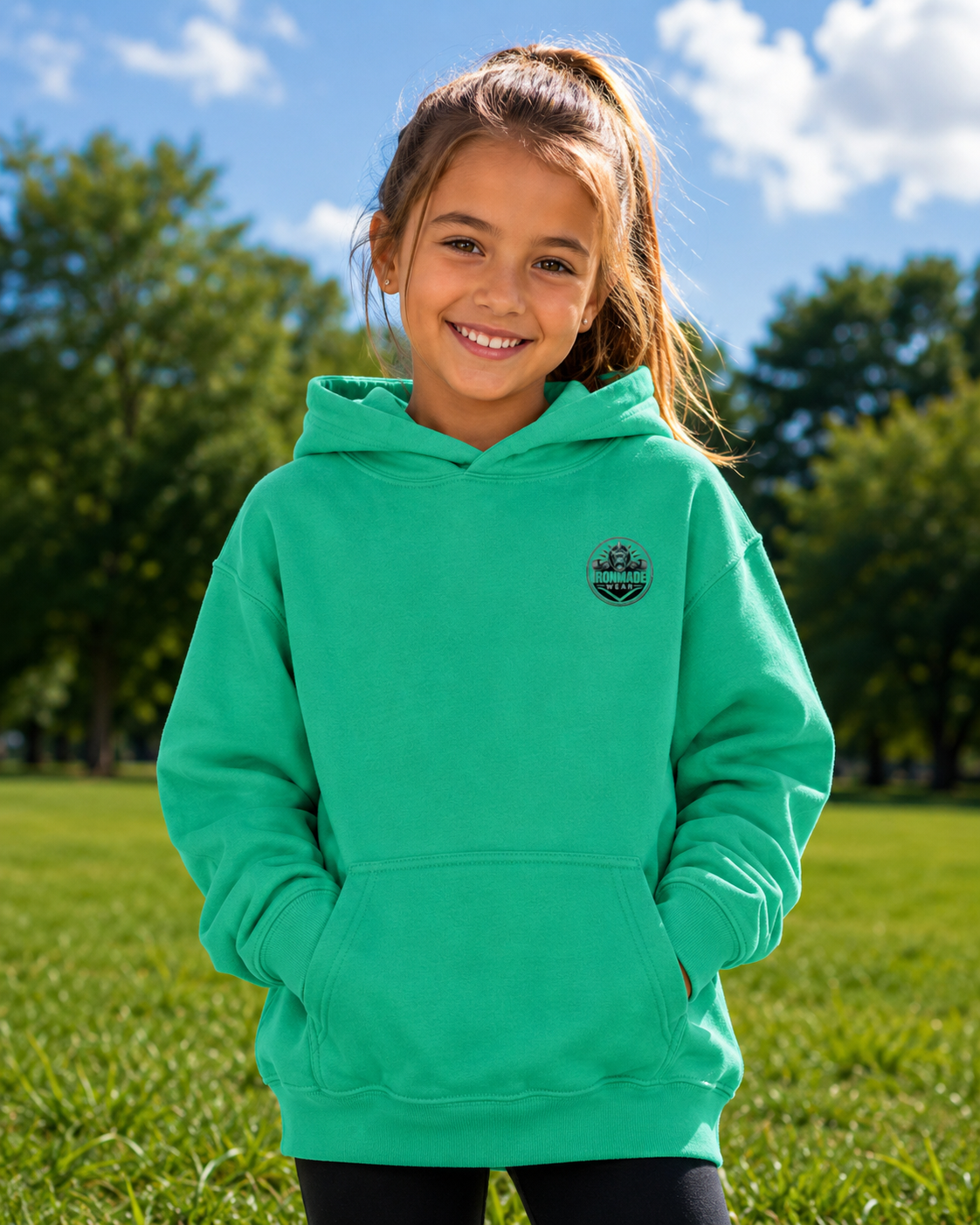 Kids Hoodie | Single Logo