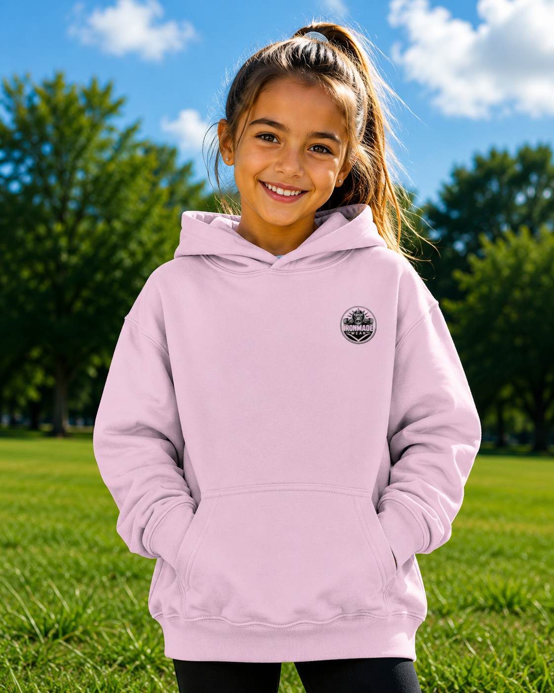 Kids Hoodie | Single Logo