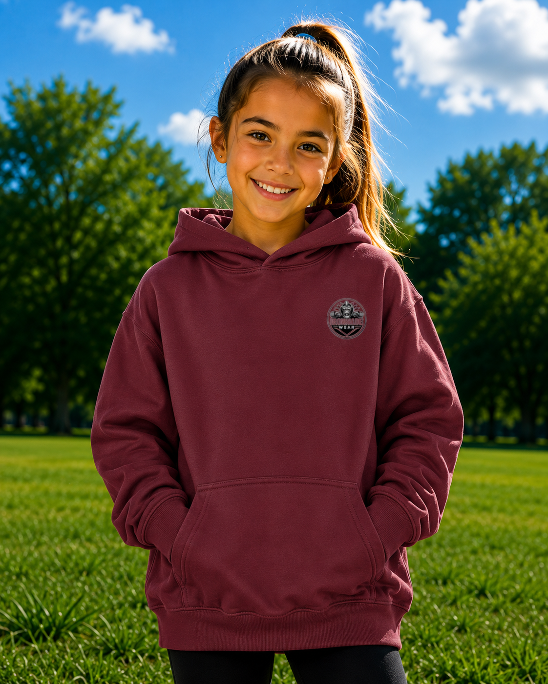 Kids Hoodie | Single Logo
