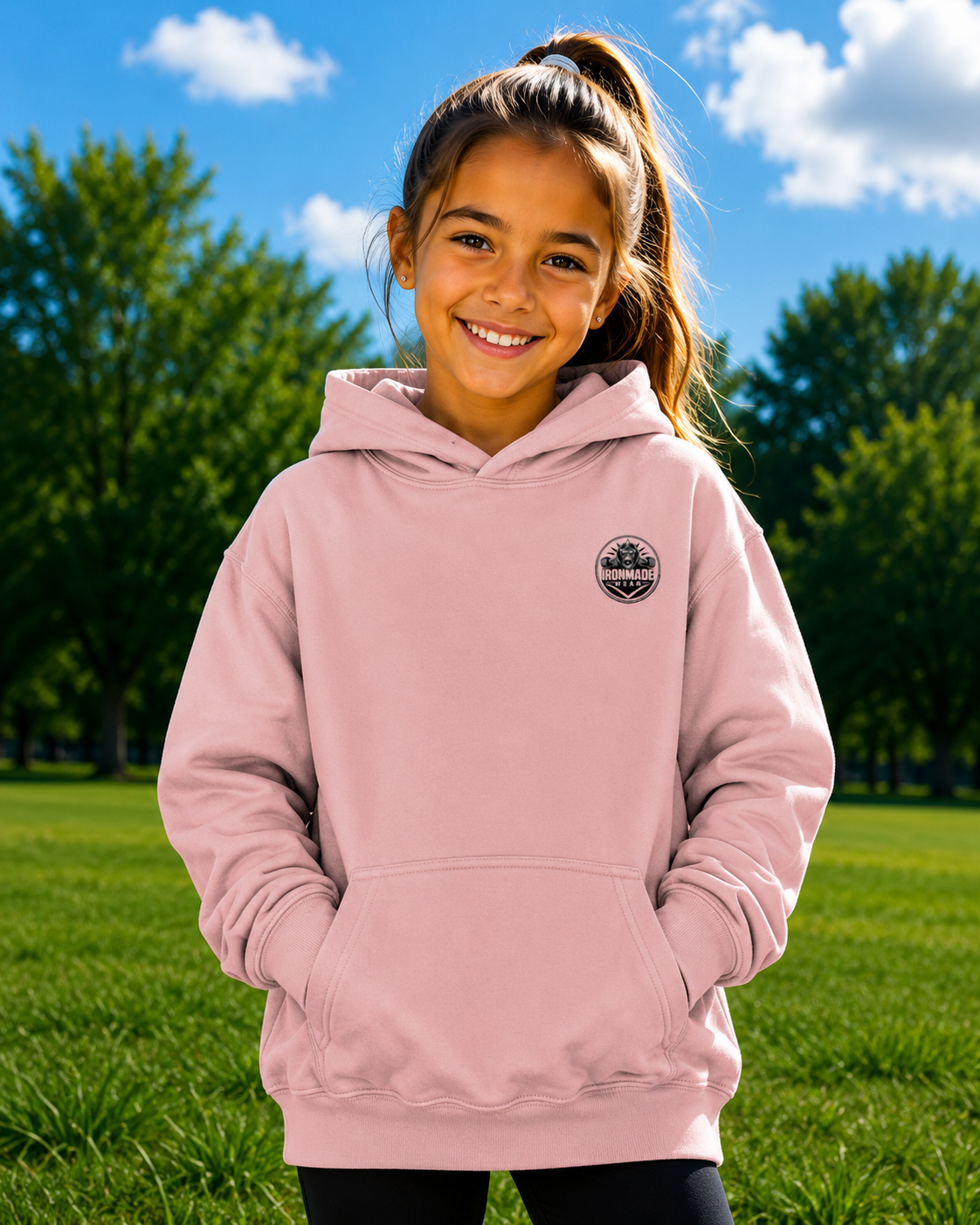 Kids Hoodie | Single Logo