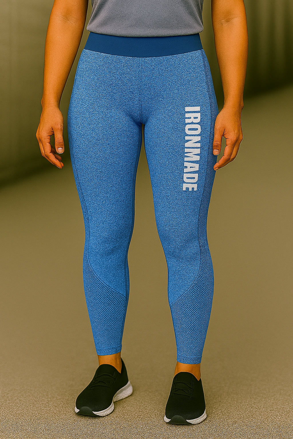 Women’s Seamless 3D Fit Sculpt Leggings in Sapphire – moisture‑wicking squat‑proof training leggings