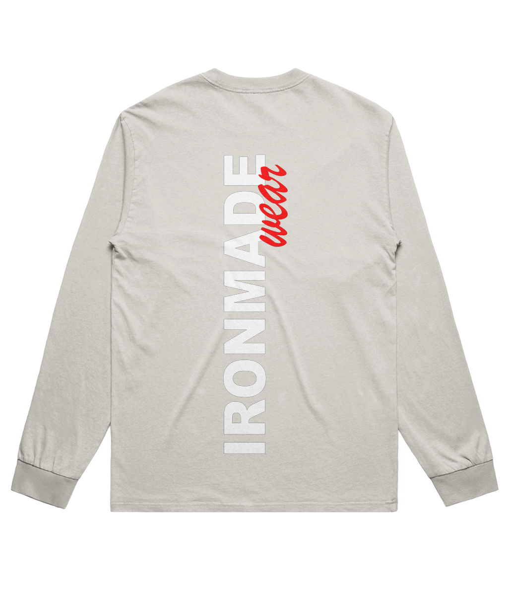 back- Men’s long sleeve tee casual wear
