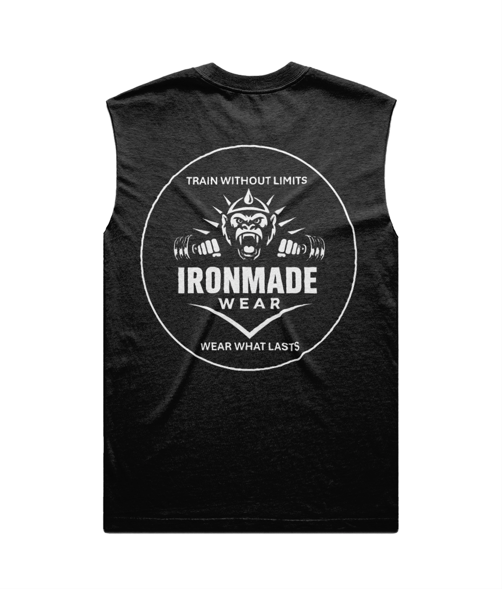 Men’s Faded Tank Top | Double Logo