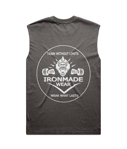 Men’s Faded Tank Top | Double Logo- Dark Collection