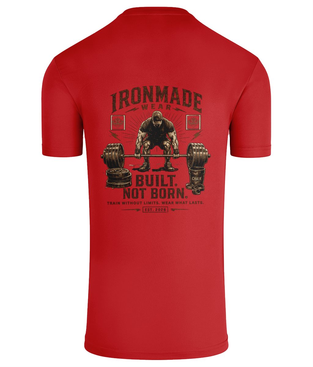 Men’s Performance T‑Shirt  | Double Logo- Stocked Colours