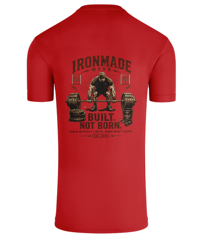 Men’s Performance T‑Shirt  | Double Logo- Stocked Colours