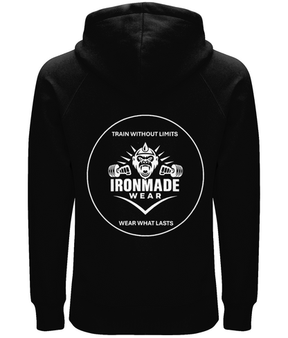 Men's Heavy Hoodie | Double Logo- Dark Collection