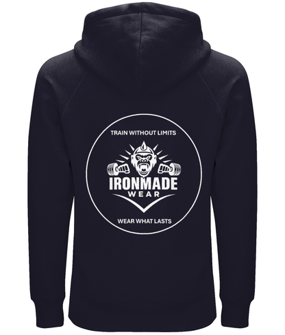 Men's Heavy Hoodie | Double Logo- Dark Collection