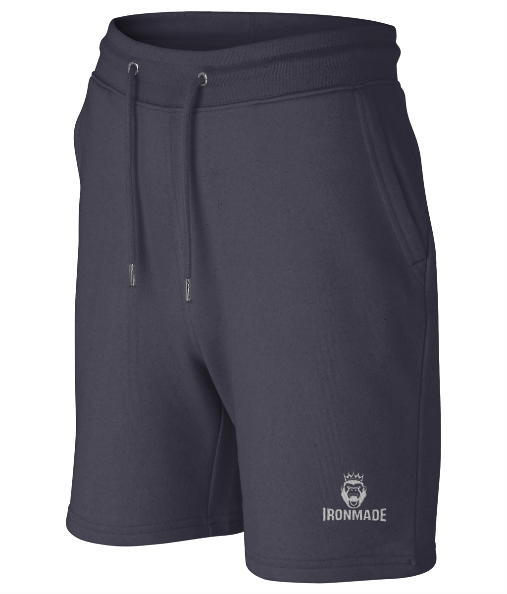 Men’s Trainer 2.0 Shorts in French Navy – mid‑light unisex gym jogger shorts