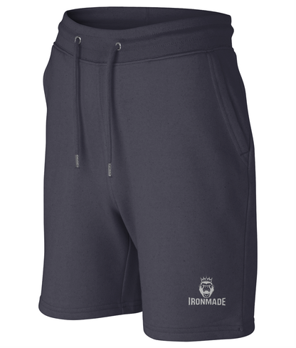Men’s Trainer 2.0 Shorts in French Navy – mid‑light unisex gym jogger shorts