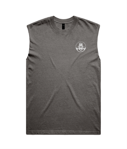 Men’s Faded Tank Top | Double Logo- Dark Collection