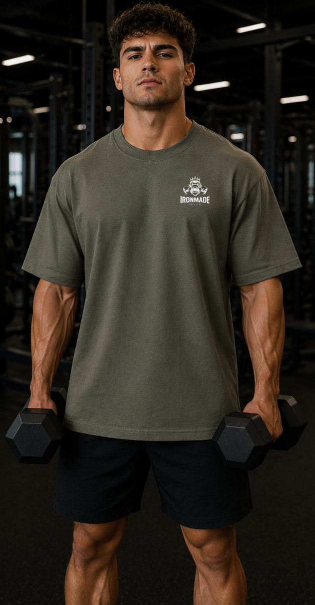 Men’s Oversized Tee | Double Logo