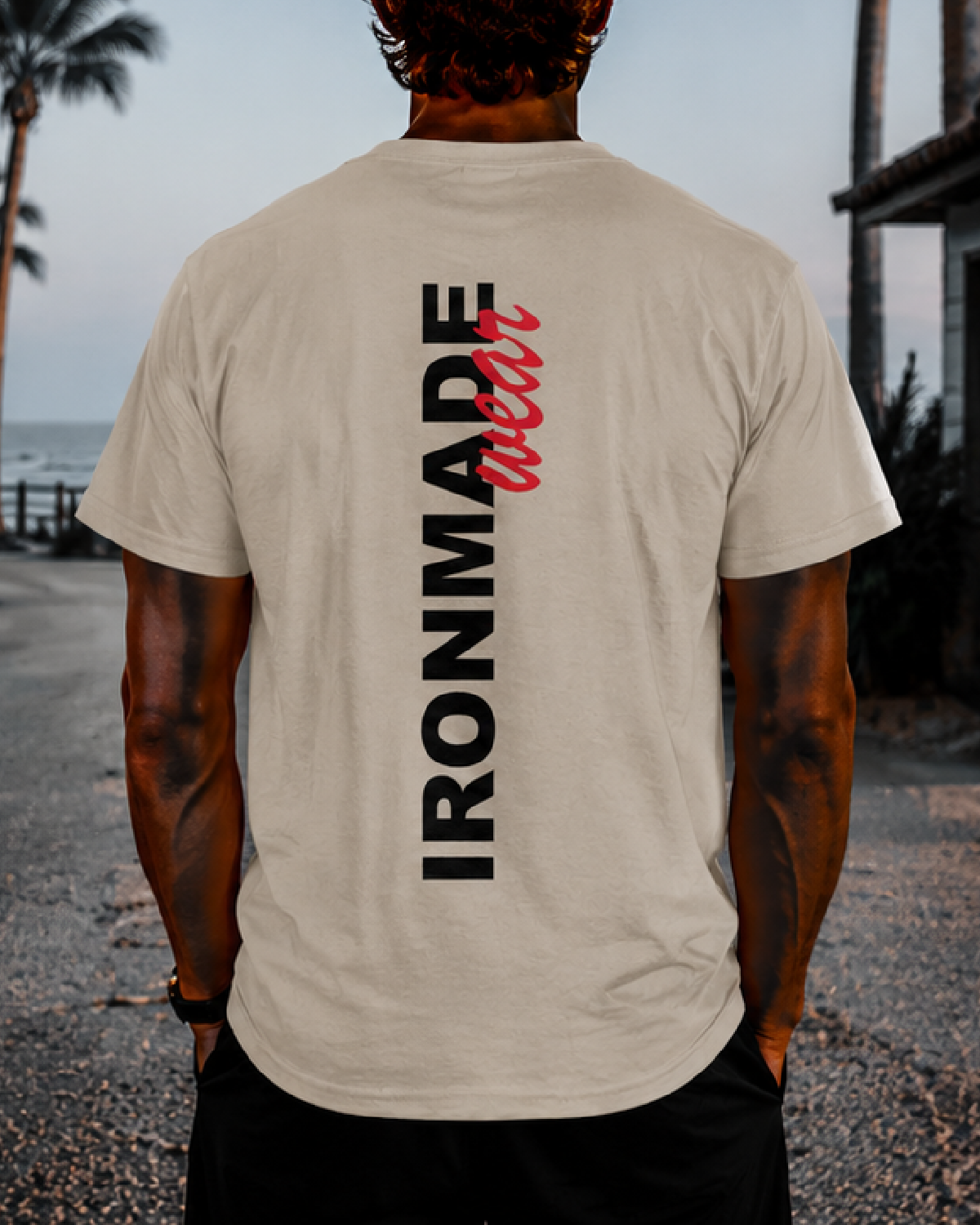Men's T-Shirt  | Double Logo | Light Collection