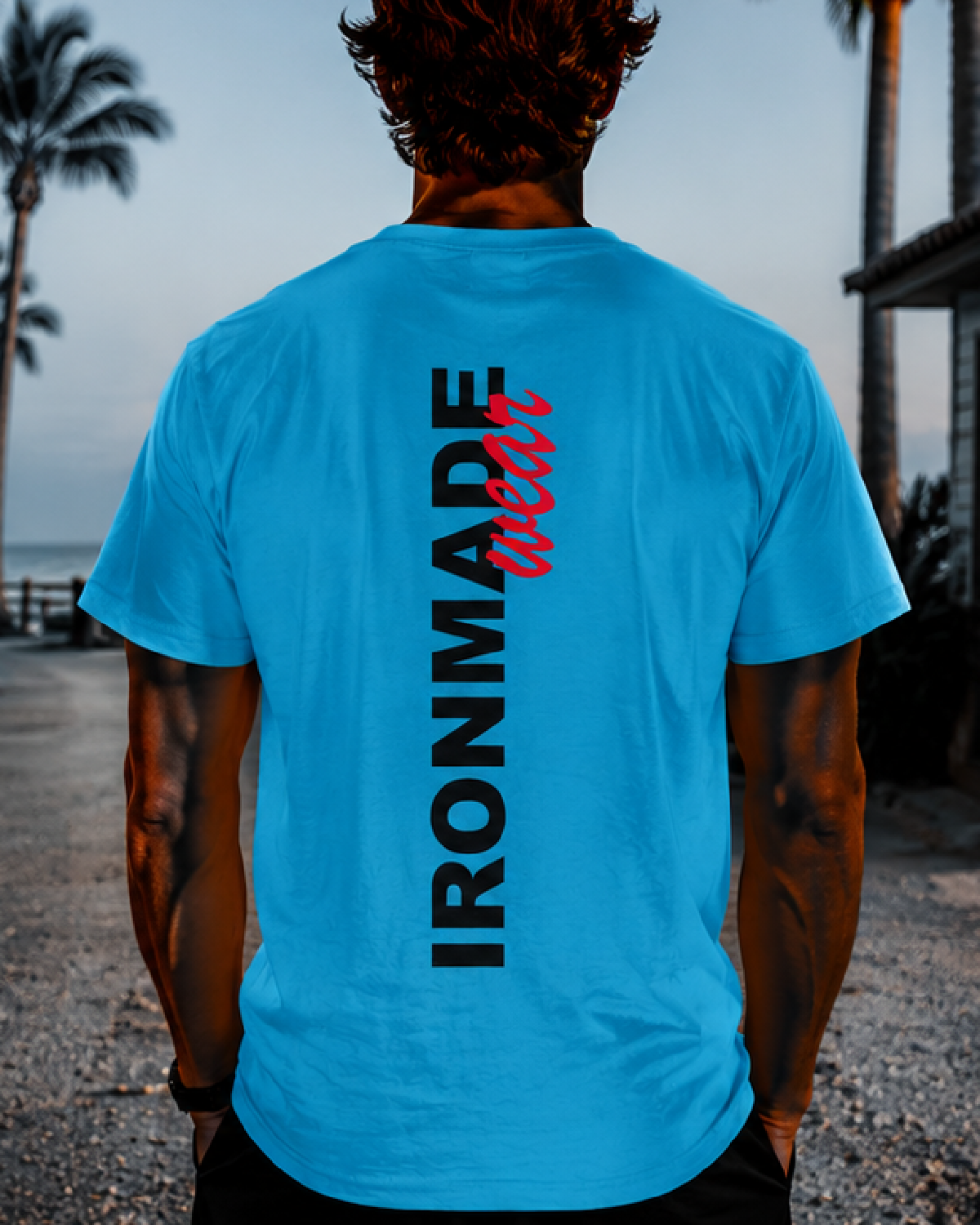 Men's T-Shirt  | Double Logo | Light Collection