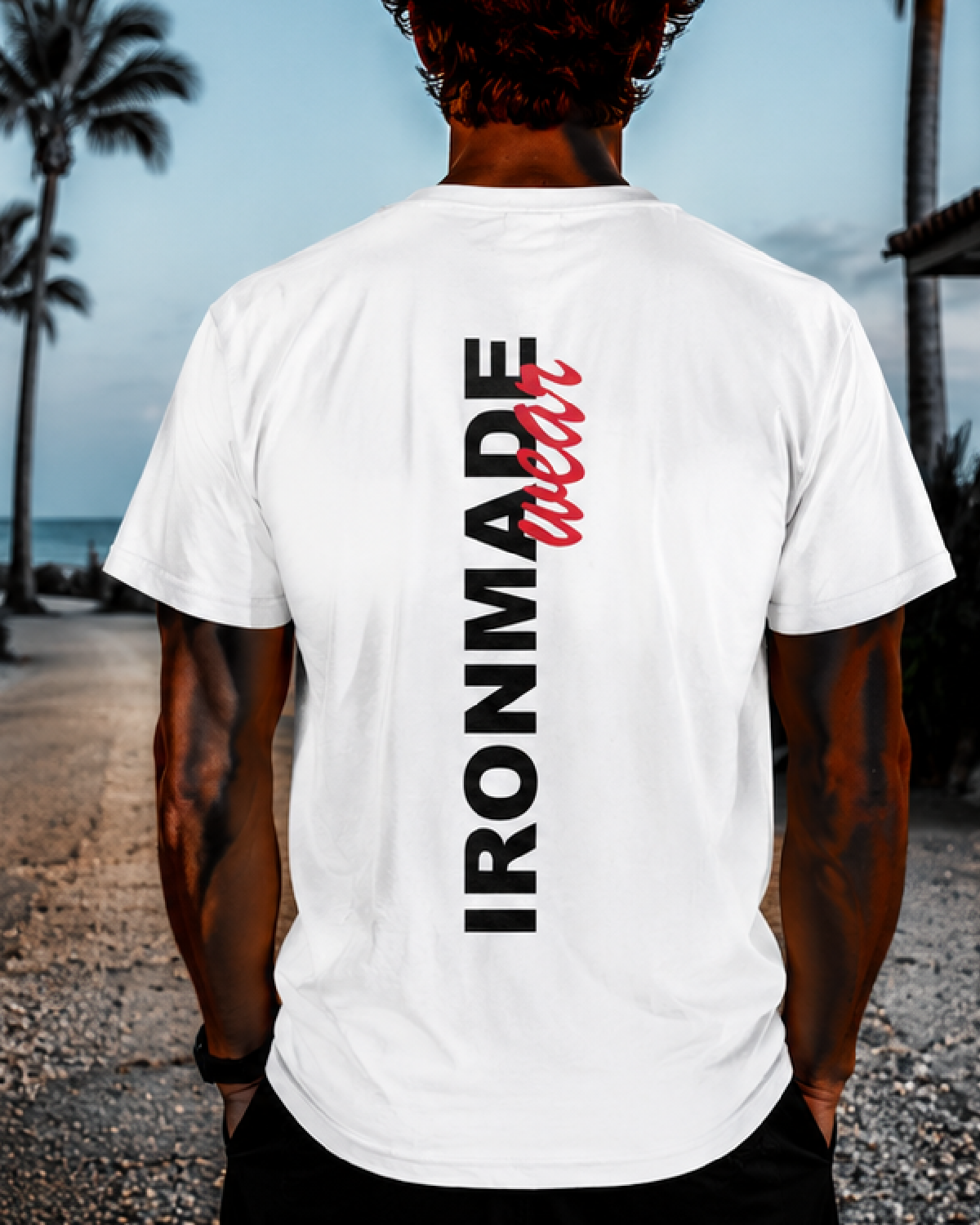 Men's T-Shirt  | Double Logo | Light Collection