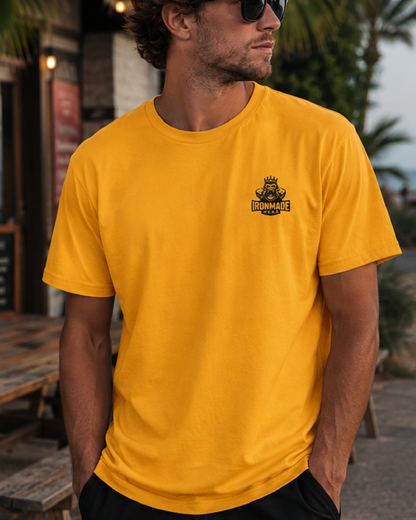 Men's T-Shirt  | Double Logo | Light Collection