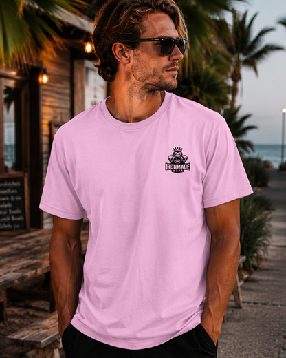 Men's T-Shirt  | Double Logo | Light Collection