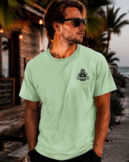 Men's T-Shirt  | Double Logo | Light Collection