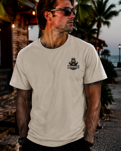 Men's T-Shirt  | Double Logo | Light Collection