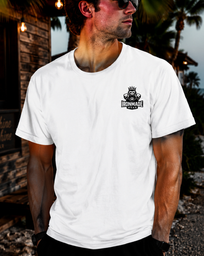 Men's T-Shirt  | Double Logo | Light Collection