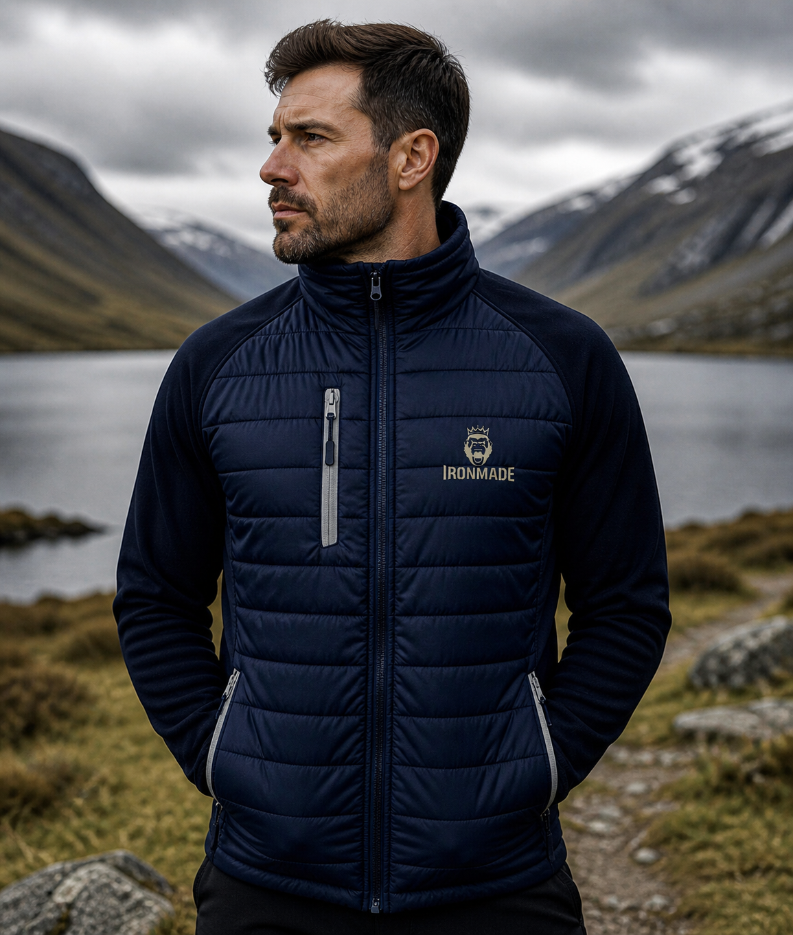 Men's Padded Softshell Jacket