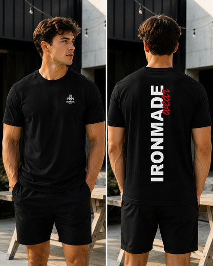 Men's T-Shirt  | Double Logo | Dark Collection