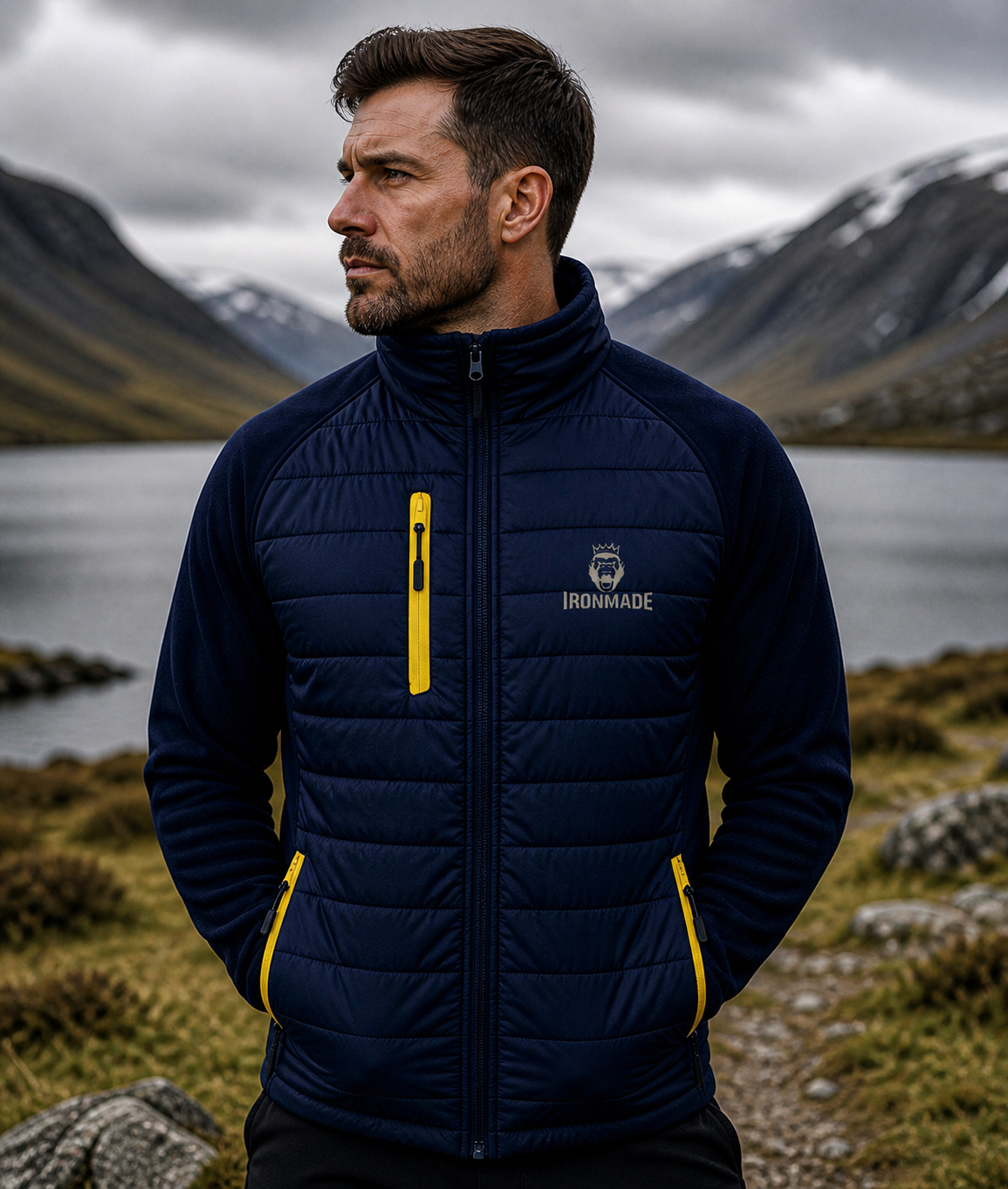 Men's Padded Softshell Jacket