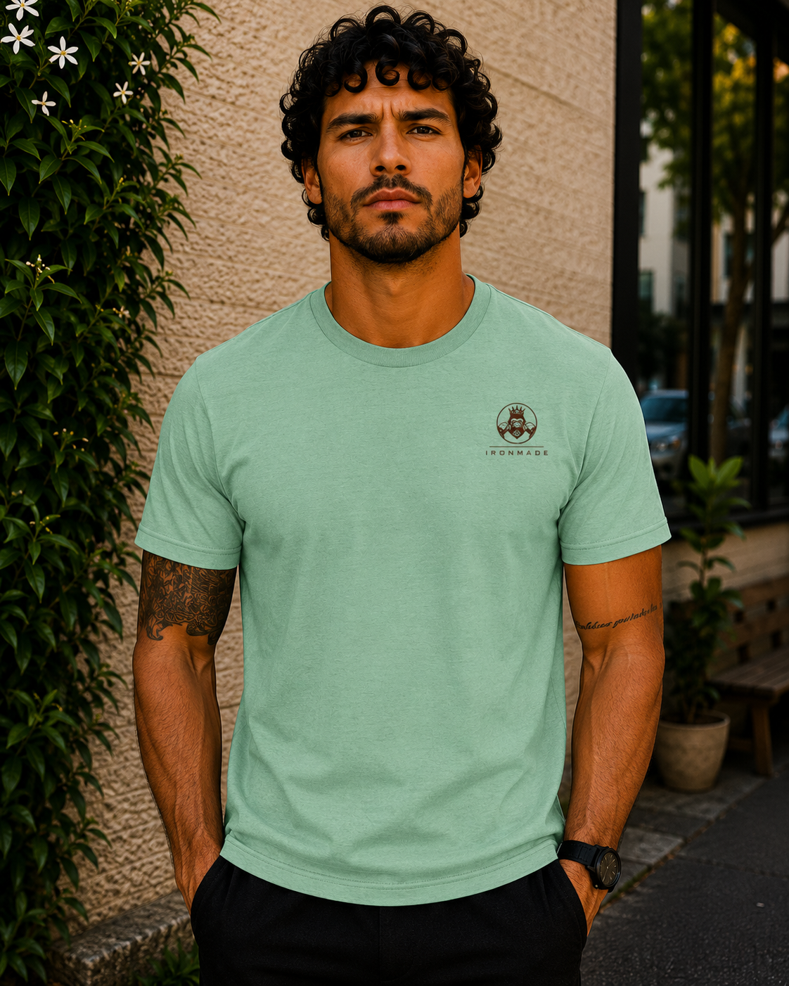 Men’s Casual T-Shirt | Double Logo