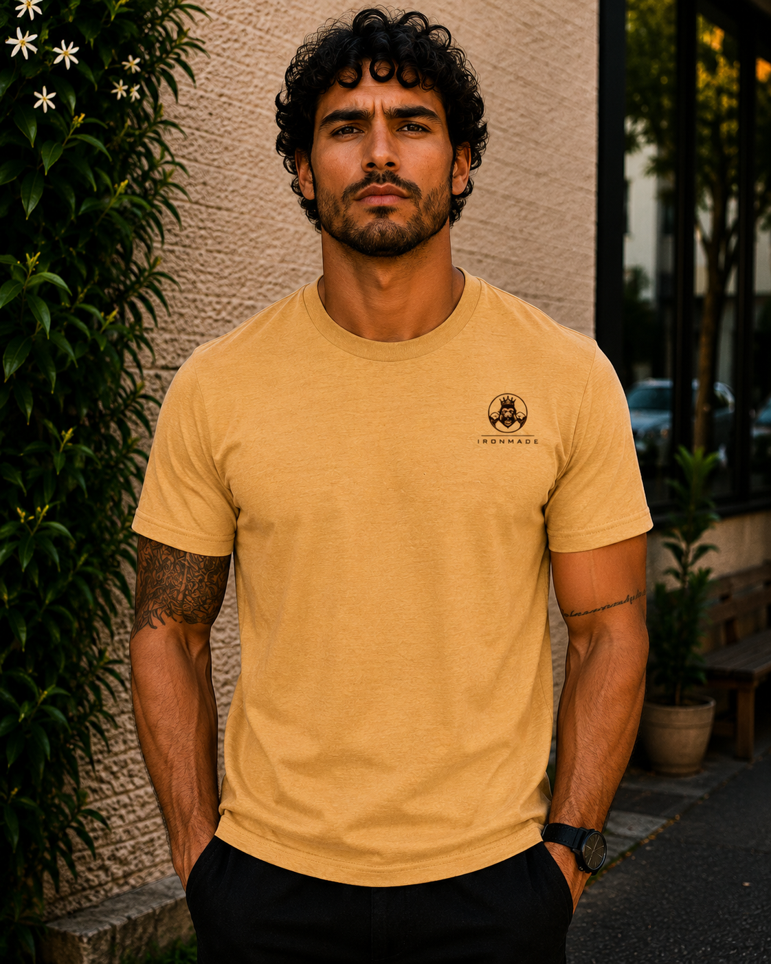 Men’s Casual T-Shirt | Double Logo