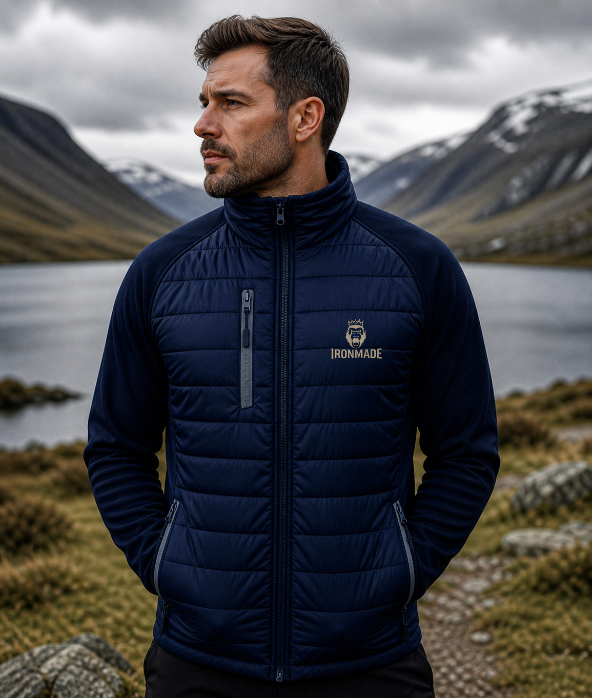 Men's Padded Softshell Jacket