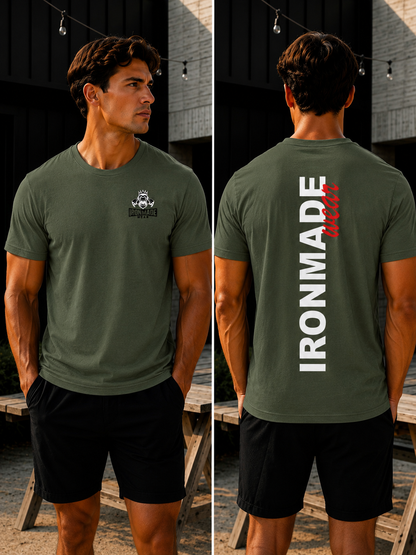 Men's T-Shirt  | Double Logo | Dark Collection