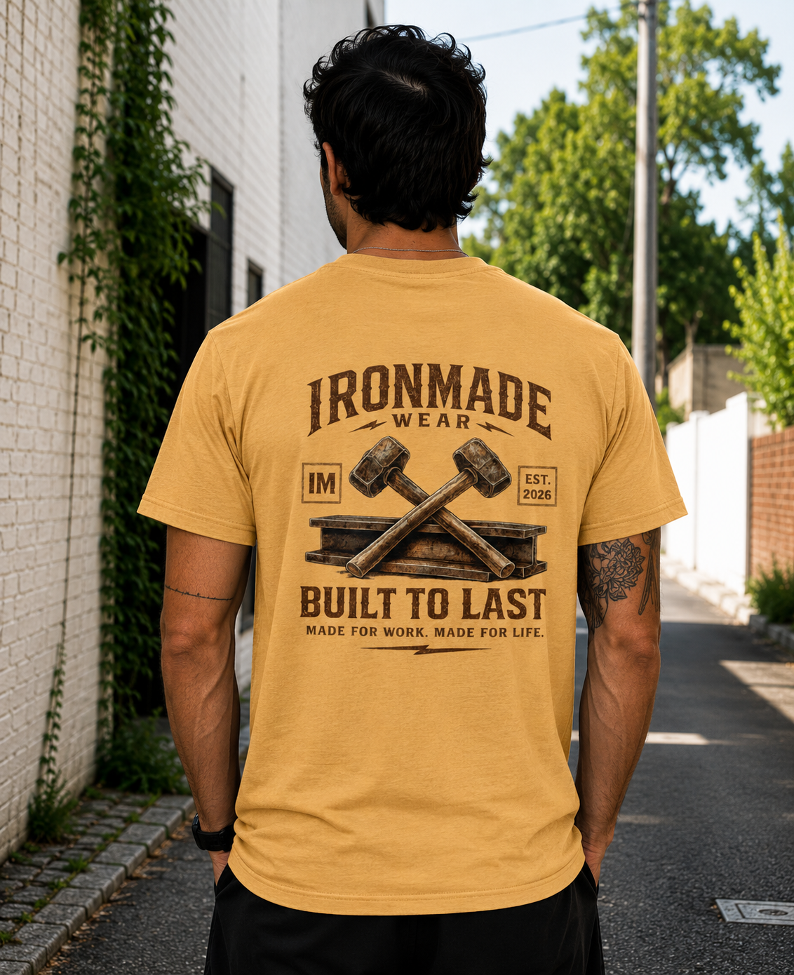 Men’s Casual T-Shirt | Double Logo