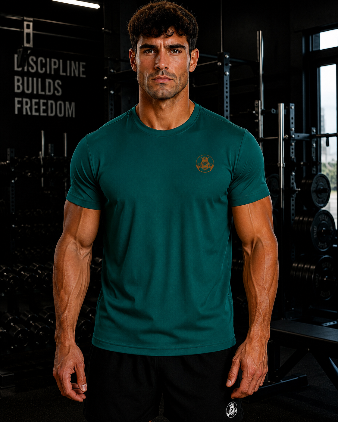 Men’s Performance T‑Shirt  | Double Logo