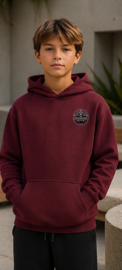 Kids Hoodie- Single Logo