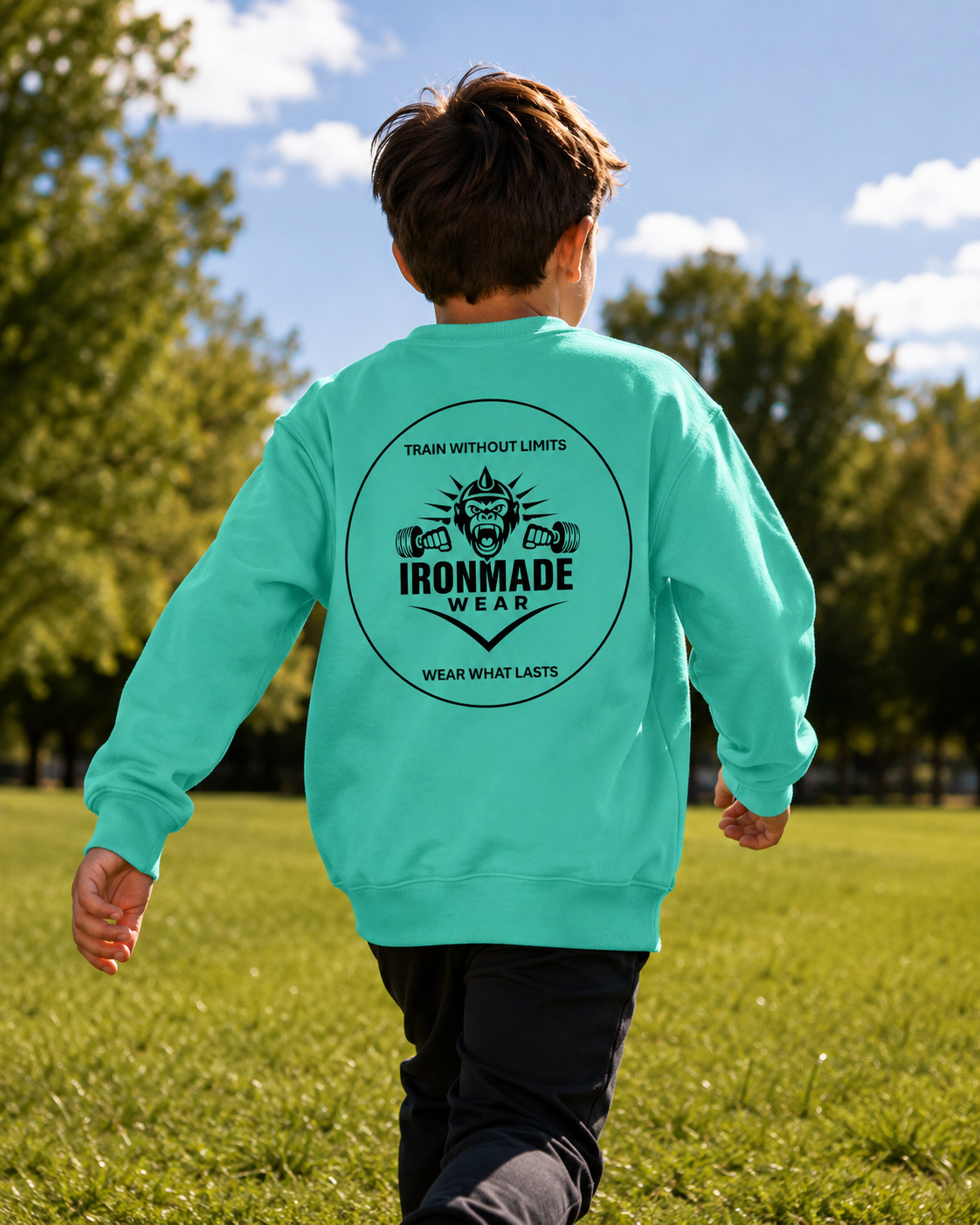 Kids Sweatshirt | Double Logo