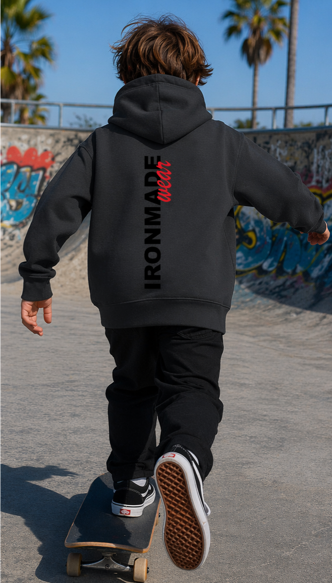 Kids Hoodie | Double Logo