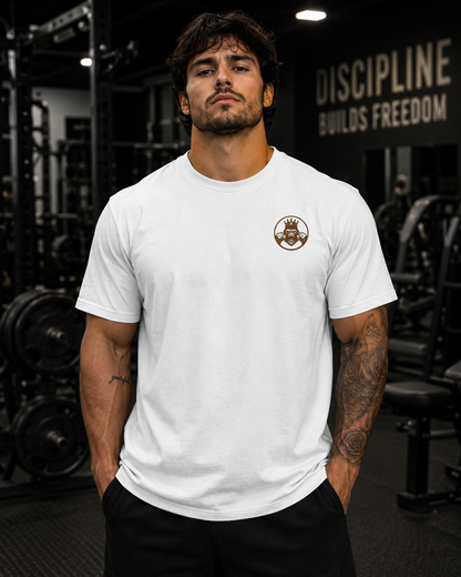 Men’s Oversized Tee | Double Logo| Wear What Lasts