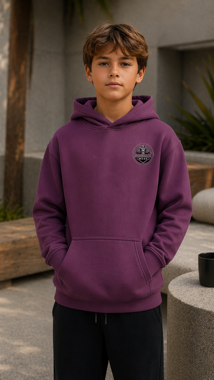 Kids Hoodie- Single Logo