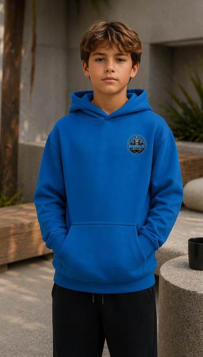 Kids Hoodie- Single Logo