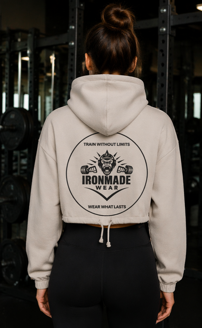 Women’s Cropped Hoodie| Light Collection