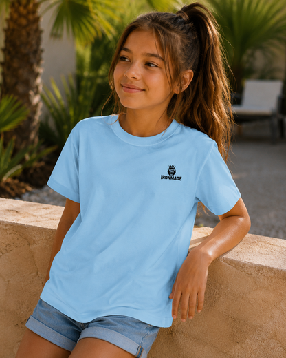 Kids Casual T-Shirt | Embroided Logo