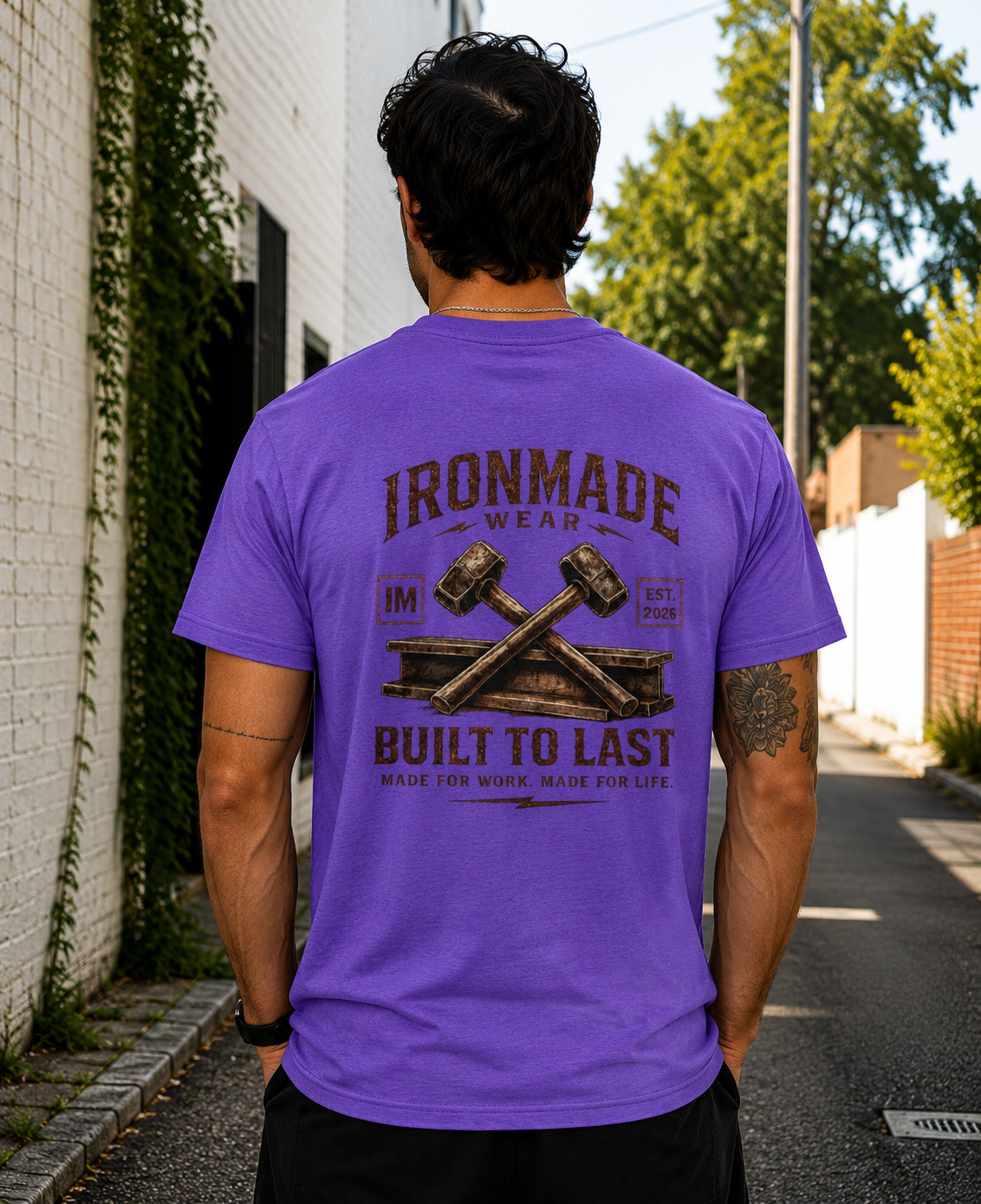 Men’s Casual T-Shirt | Double Logo