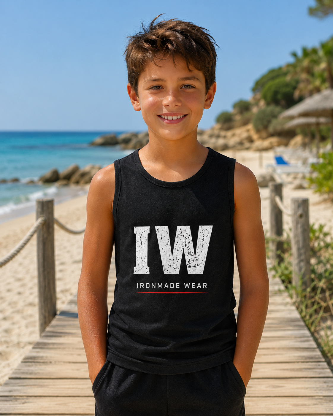 Kids Sports Vest | Quick‑Dry Performance Fabric