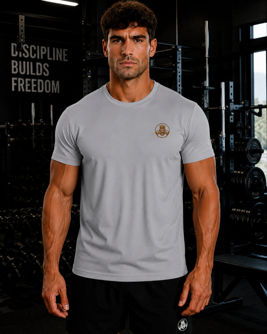 Men’s Performance T‑Shirt  | Double Logo