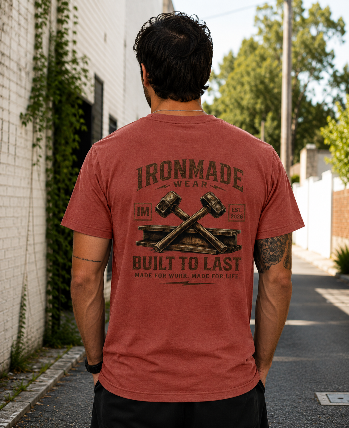 Men’s Casual T-Shirt | Double Logo